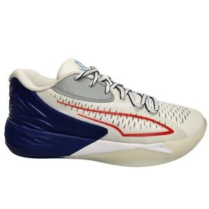 Puma Stewie 1 Four Time Shoes Womens 8.5 White Blue Sneakers WNBA Basketball